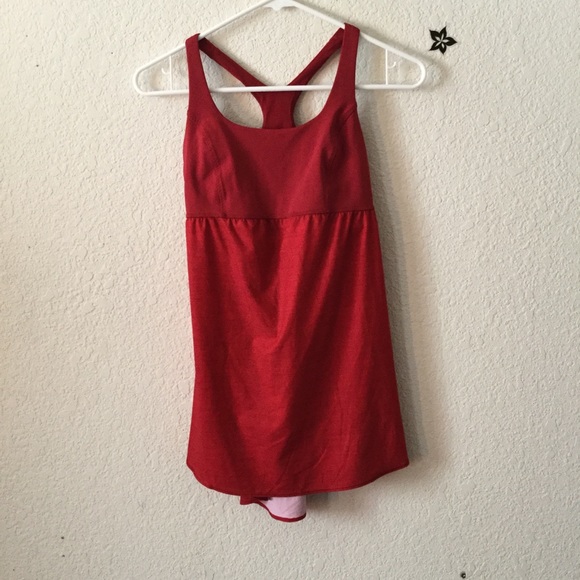 lululemon athletica Tops - Lululemon (red) Workout top